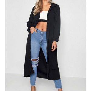 Black Duster Jacket